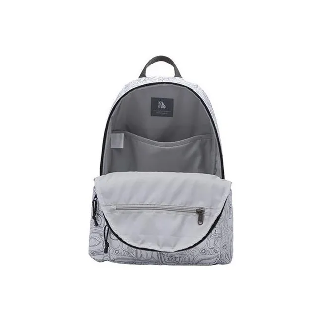 INUK Polyester Travel Bag Backpack Regular Unisex White-12