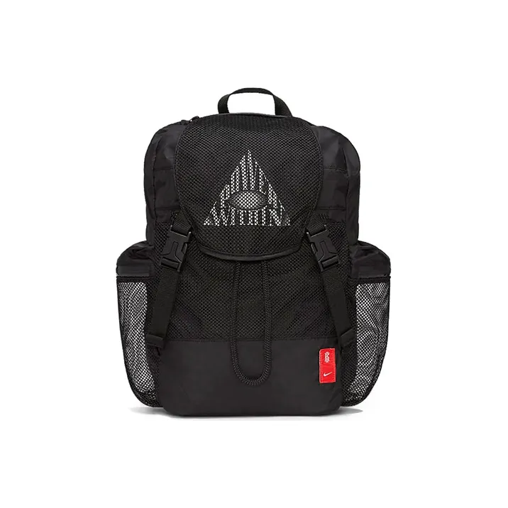 Nike Polyester Backpack Regular Unisex Black/Chili Red-0