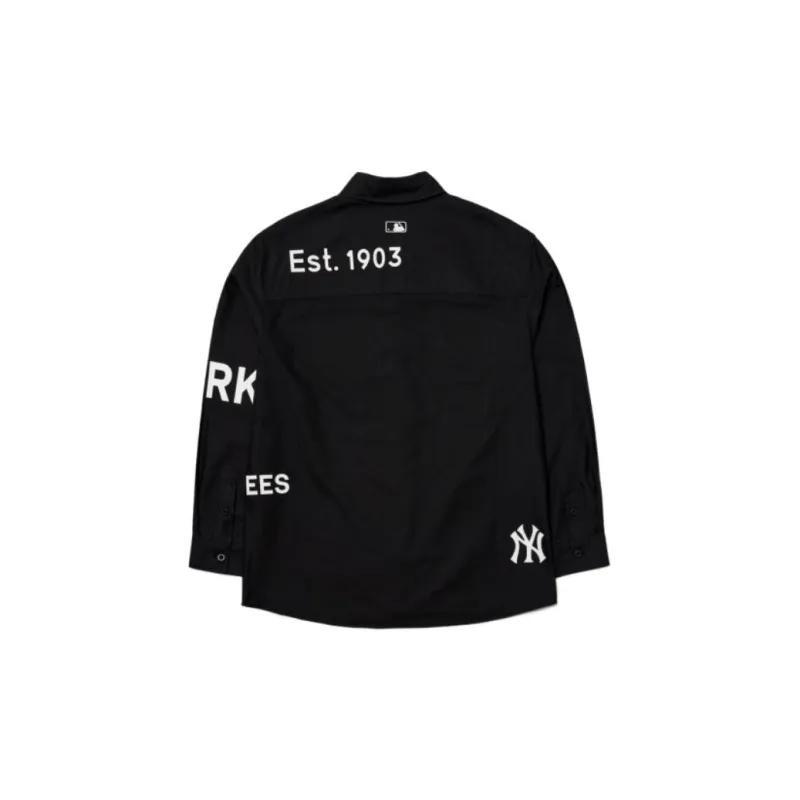 MLB Base Logo Shirts Unisex Black-1