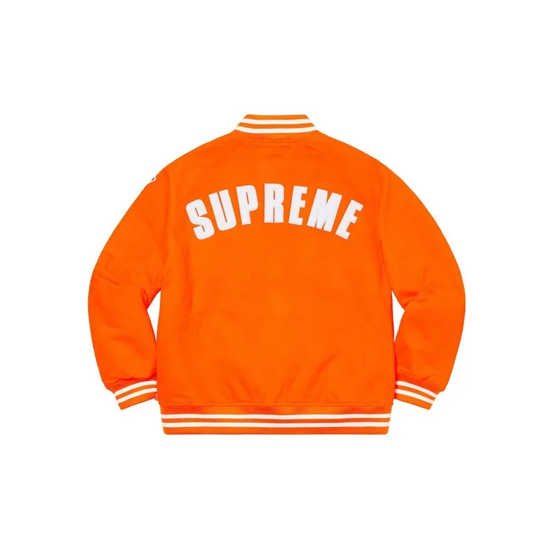Supreme New Era Mlb Varsity Jacket-6