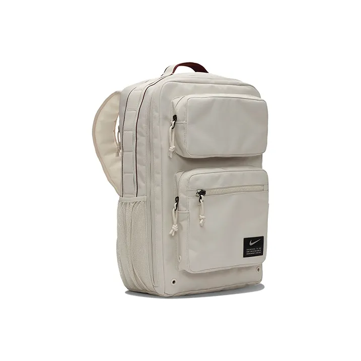 Nike Polyester Backpack Regular Unisex Light Redwood Umber Gray-3