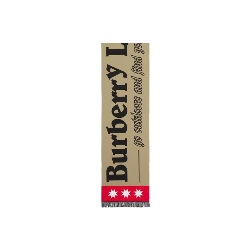 Burberry Knit Scarves Unisex-1