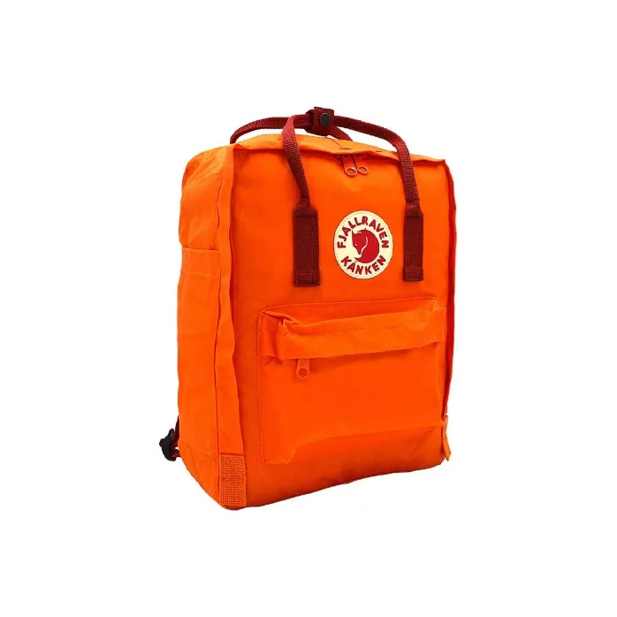 Fjallraven Polyester Backpack Regular Unisex Dark Orange Yellow-1