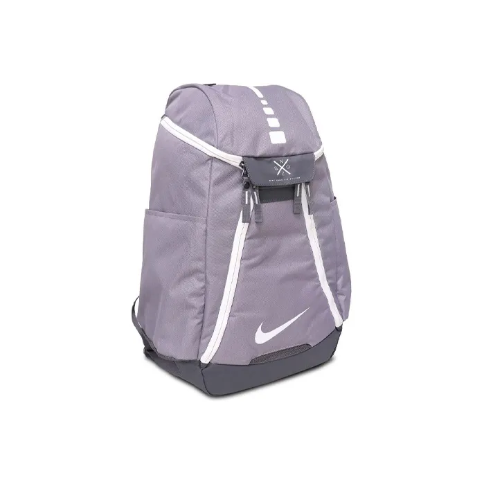 Nike Polyester Backpack Unisex Gray/Purple-1