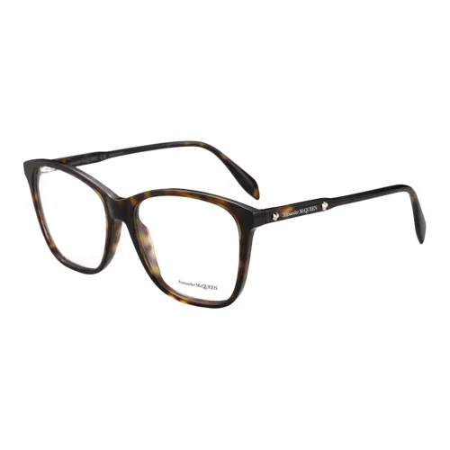 Alexander McQueen Eyeglass Frames Women's Tortoiseshell