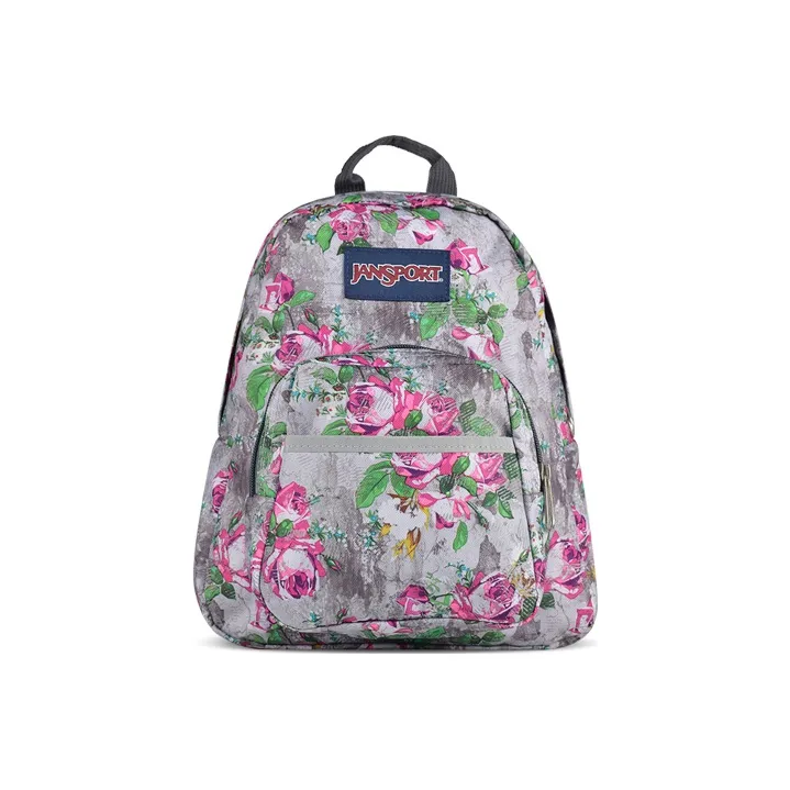JanSport Polyester Backpack Mini Women's Gray Multicolor-0