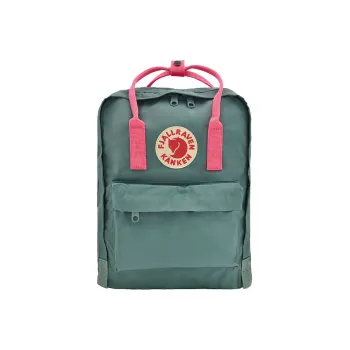 Fjallraven Polyester Backpack Regular Women's Frost Green & Peach Pink