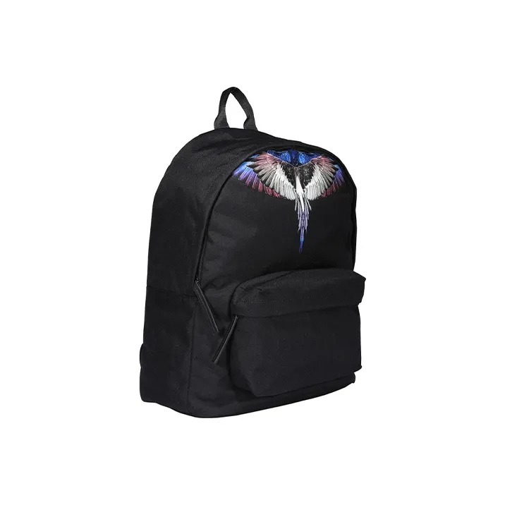 MARCELO BURLON COUNTY OF MILAN Nylon Backpack Regular Unisex Black-3