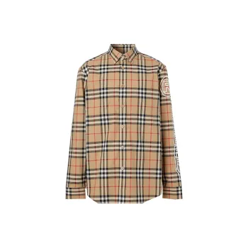 Burberry Shirt Men's Archive Beige