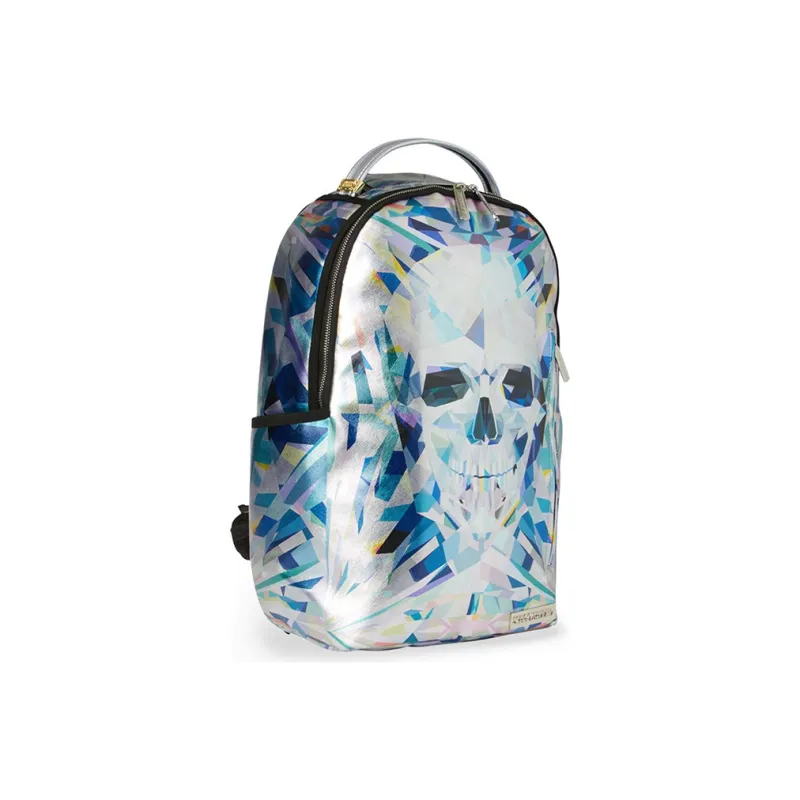 SPRAYGROUND Artificial Leather Fabric Backpack Regular Unisex Heather Gray-1
