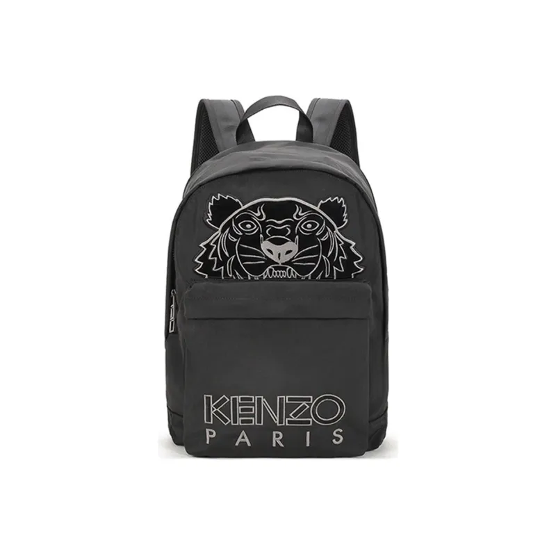 KENZO Kampus Fabric Backpack Women's Black-0