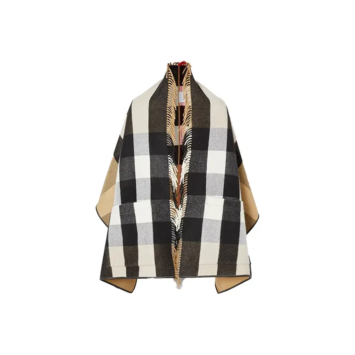 Burberry Shawls Unisex Brown-0