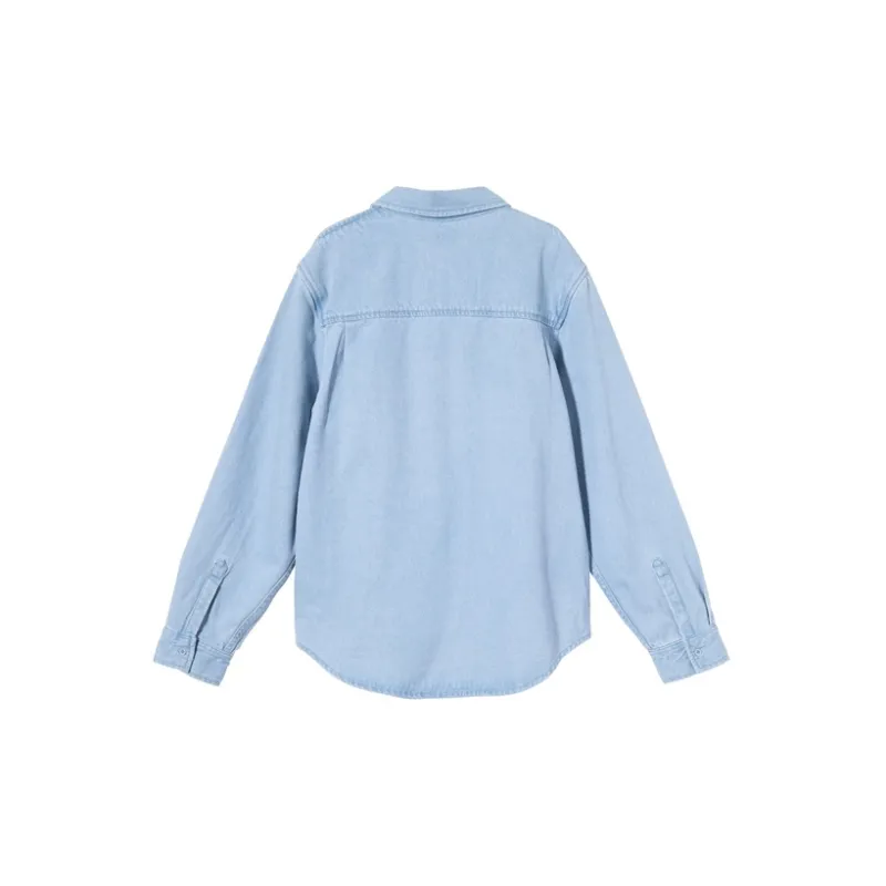 Stussy Shirts Men Denim Blue-1