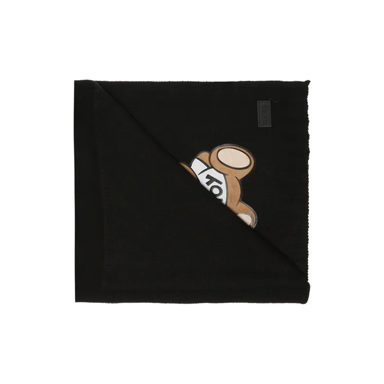 MOSCHINO Shawls Unisex Black-1