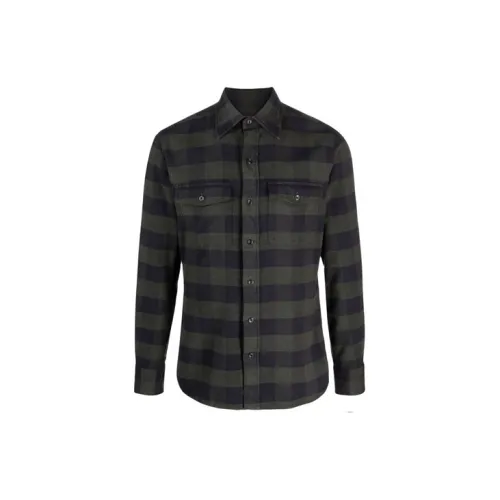 TOM FORD Shirts Men Green