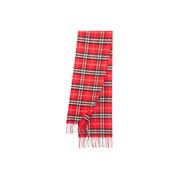 Burberry The Mini Classic Vintage Check Cashmere Scarf