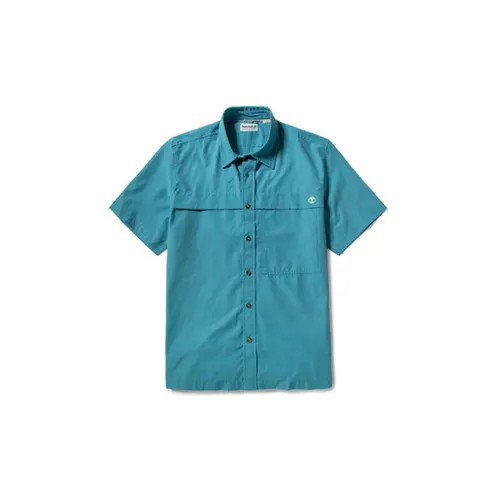 Timberland Shirts Men Sky Blue