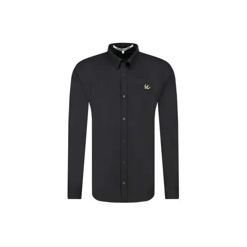 McQ Alexander McQueen Shirts Men Black