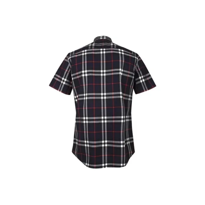 Burberry Check Print S/S Shirt-1