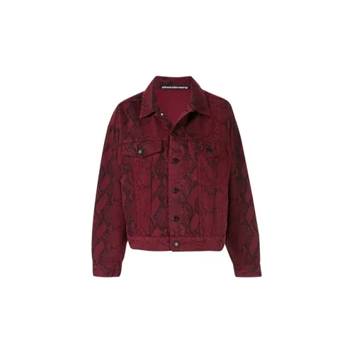 Alexander Wang Jackets Women's Burgundy