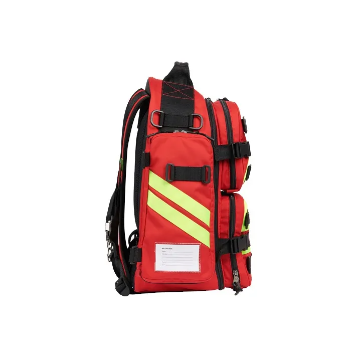 Balenciaga Polyamide Backpack Men's Red-1