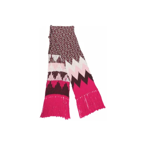 M Missoni 울 스카프 레드 여성