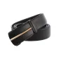 Black Strap with Gold Buckle