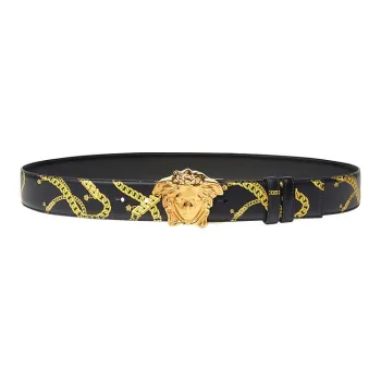 VERSACE La Medusa Chain Reversible Belt