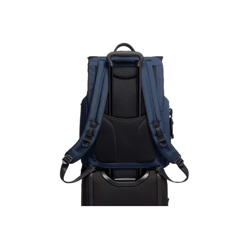 TUMI Alpha Bravo Nylon Backpack Unisex Marine Blue-4