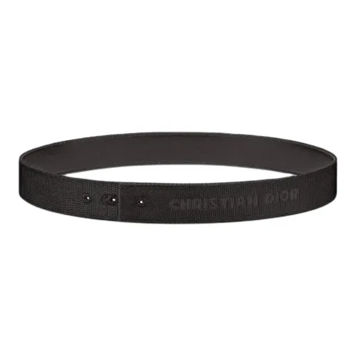 DIOR Leather Belts Men Black