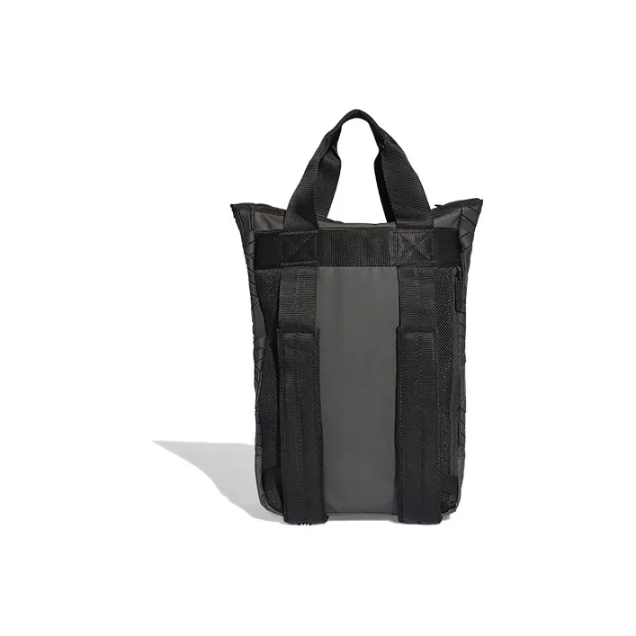 Adidas Originals Artificial Leather Backpack Unisex Pure Black-2