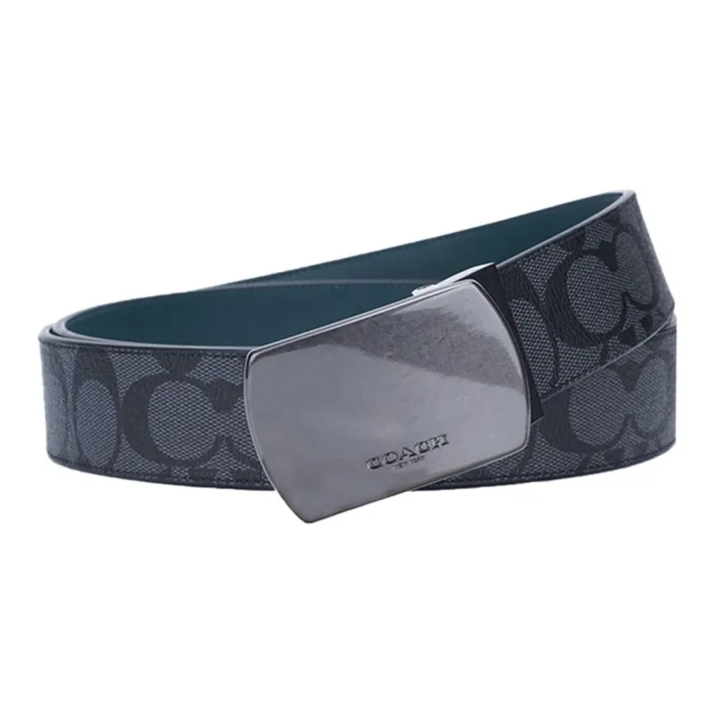COACH Leather Belts Men-5
