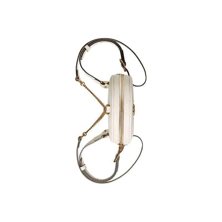 GUCCI Ophidia Fabric Backpack Mini Women's White-5