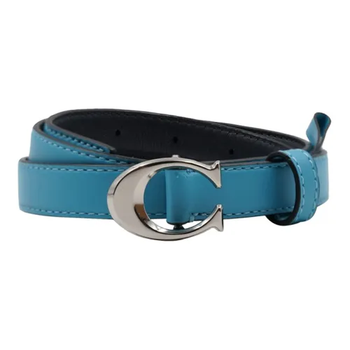 COACH Leather Belts Women's