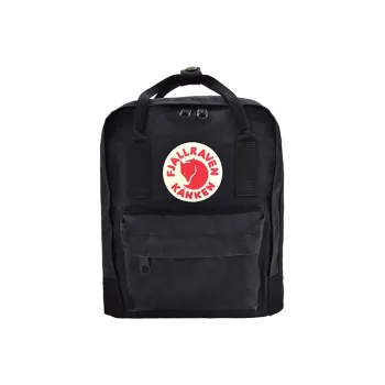 Fjallraven Cotton Backpack Mini Kids' Black