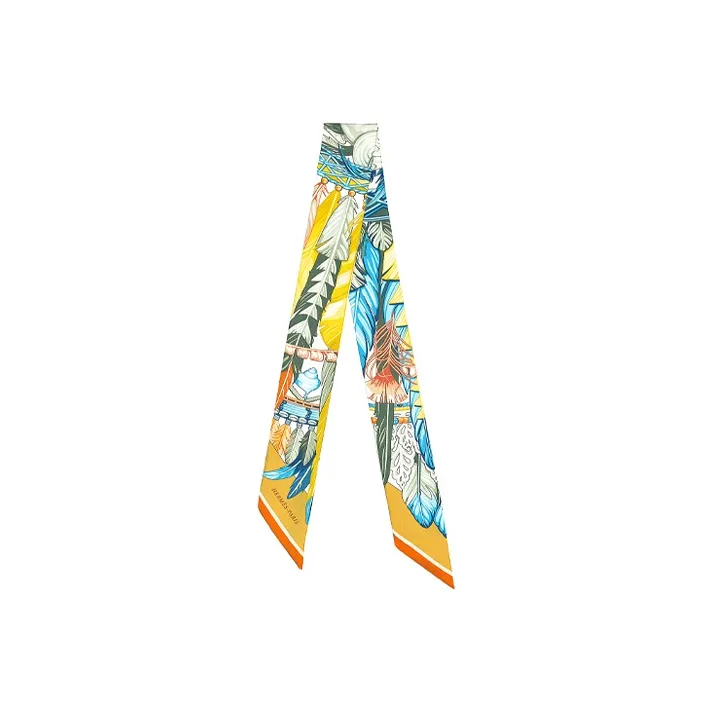 HERMES Twilly Silk Scarves Women's-0