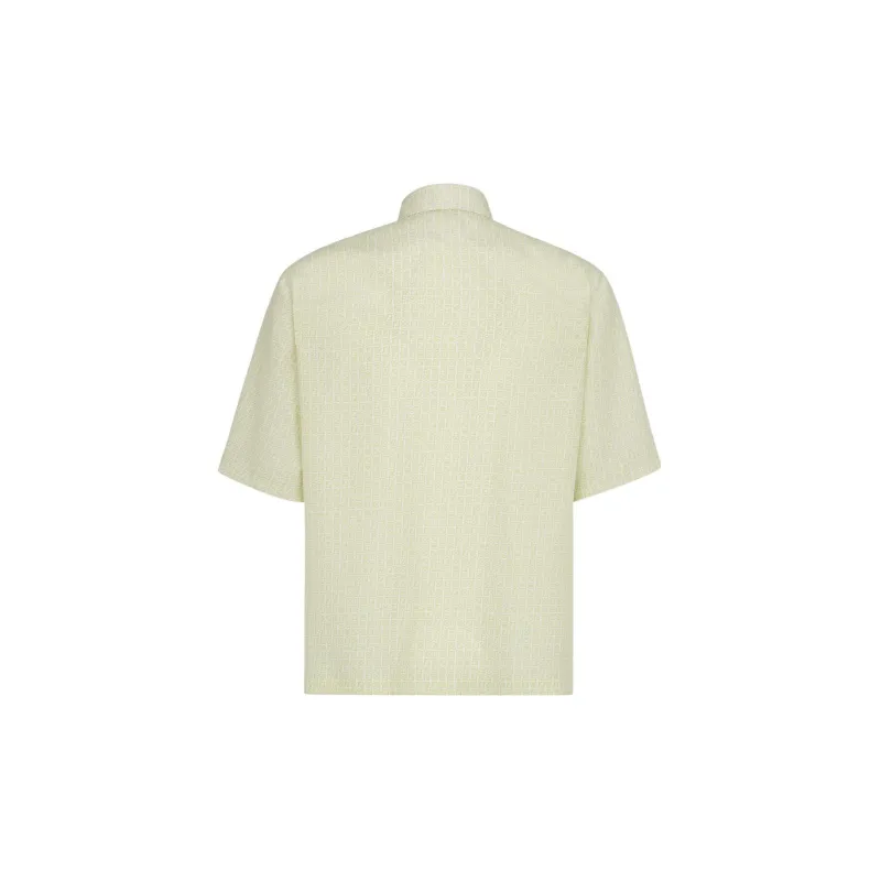 FENDI SS22 Shirt Men's Light Green-1