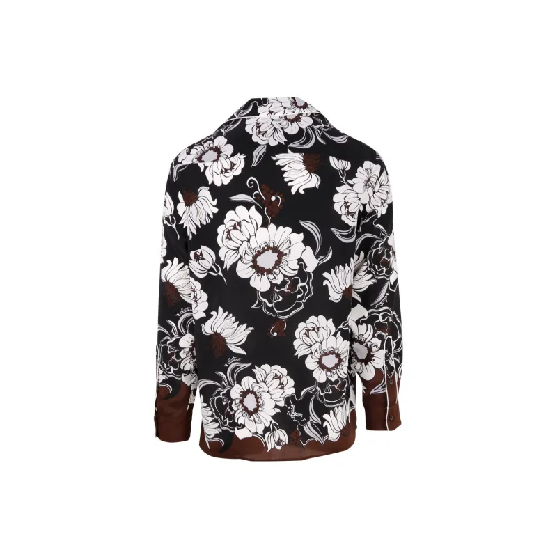Valentino Graphic Printed Long Sleeved Shirt-1