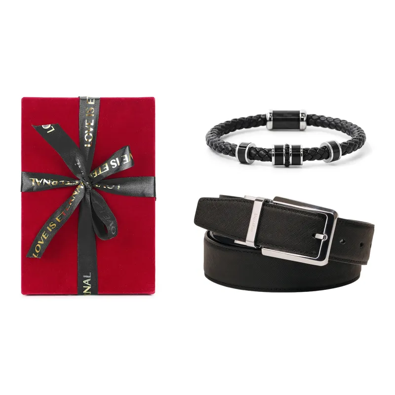 MUSTKOO Leather Belts Men-4