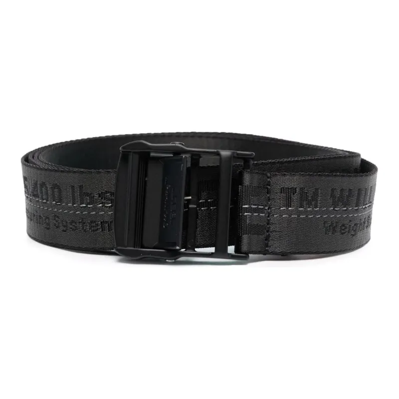 OFF-WHITE Leather Belts Women's Black-0