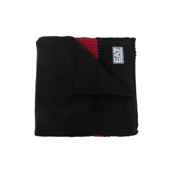EMPORIO ARMANI Knit Scarves Men Black
