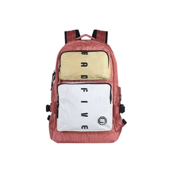 LiNing Fabric Backpack Regular Unisex Orange/Yellow/White