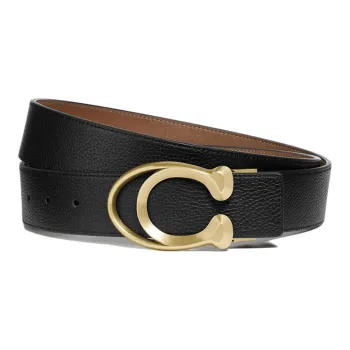 COACH Leather Belts Men