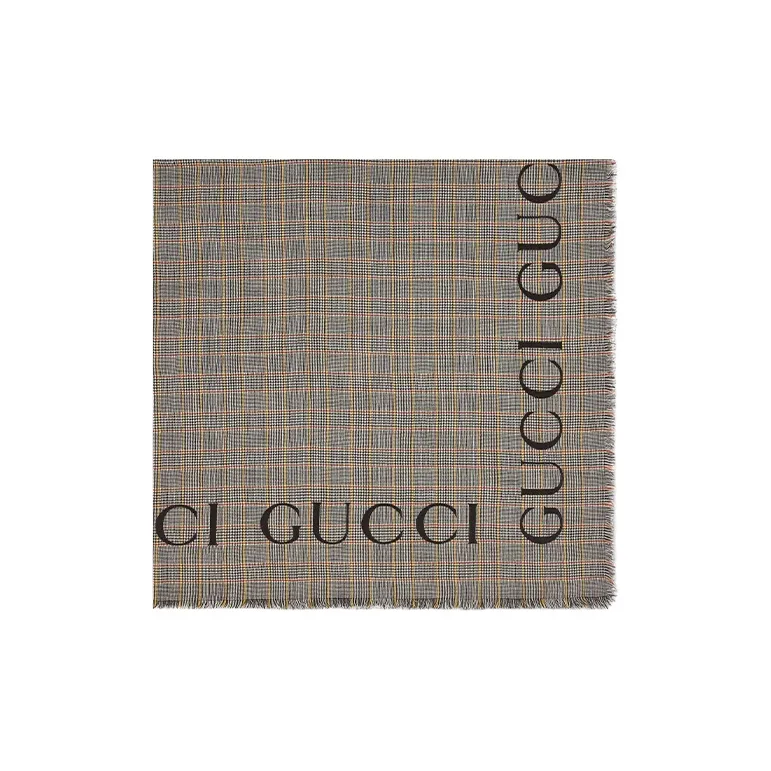 GUCCI Shawls Unisex Multicolor Plaid-1