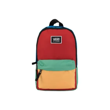 Vans Backpack Unisex Red Yellow Blue Green Multicolor