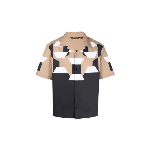 Neil Barrett Shirts Men Brown