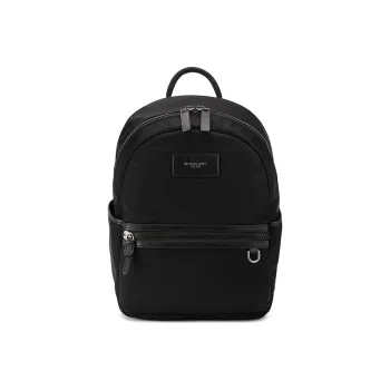 MICHAEL KORS MICHAEL KORS Handbag Collection MK Brooklyn Nylon Fabric Backpack Medium Size Men's Black