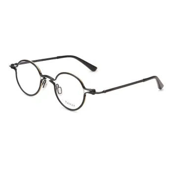 TAVAT Eyeglass Frames Unisex BGD Black Gold