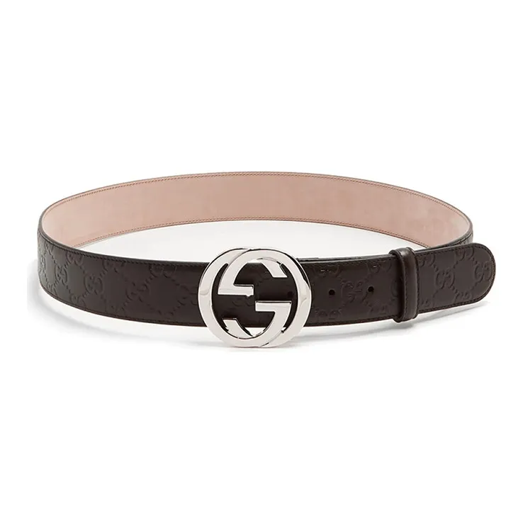 GUCCI Signature Leather Belts Men-3