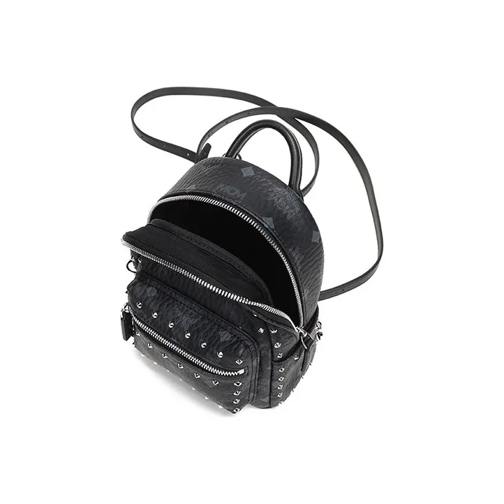 MCM Stark Visetos Backpacks-4